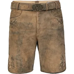 Kurze Wildbock Lederhose Paul