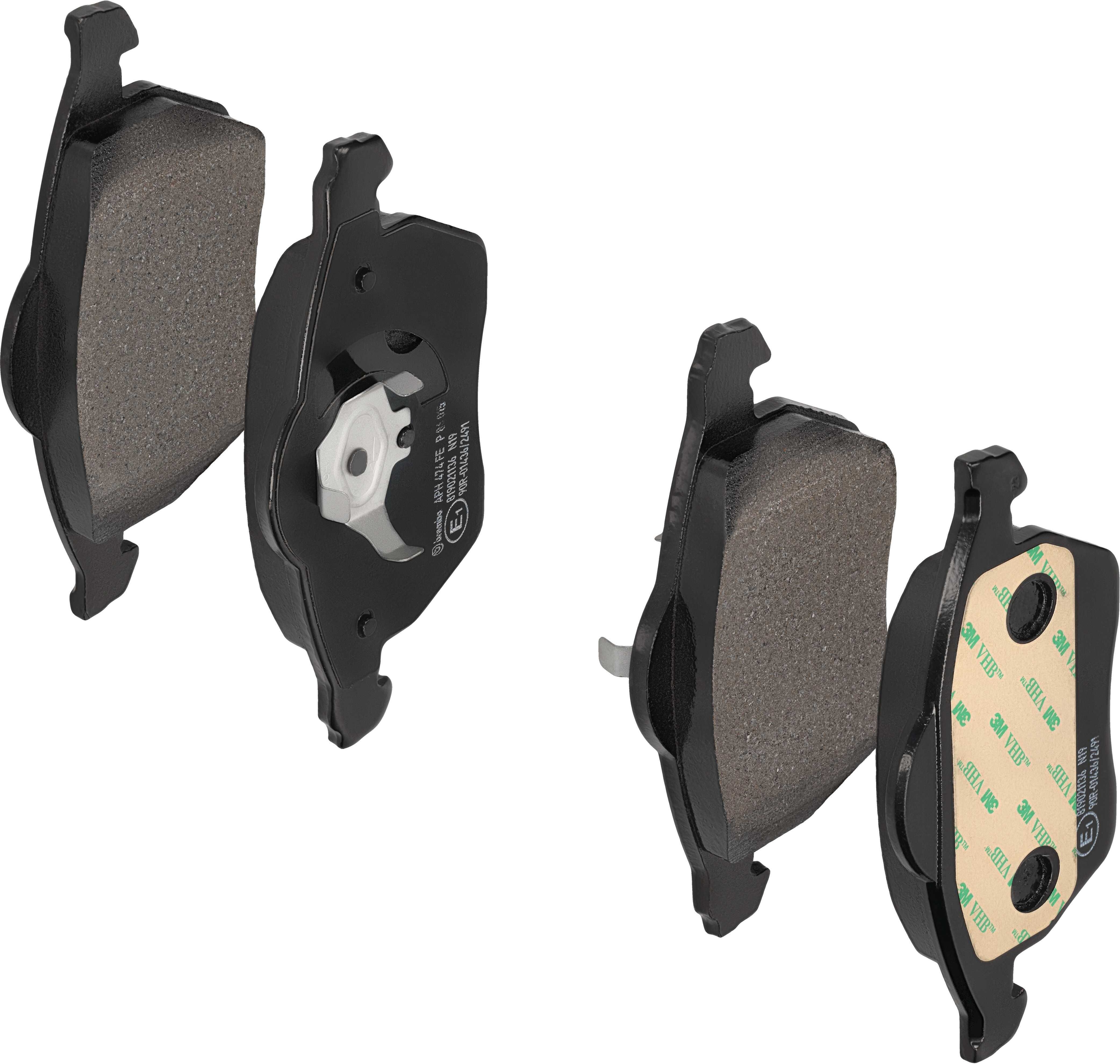 Brembo Bremsbelagsatz, Scheibenbremse Bremsbeläge, Richtungsgebunden P 86 015 Für Volvo