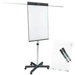 Legamaster Flipchart »Sketch Pro« Sternfuß 105 x 68 cm + GRATIS Papierblock + 2 edding Flip grau