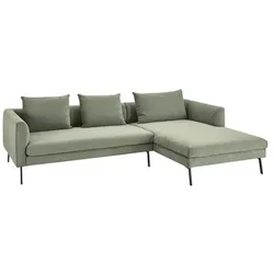 Sormani Ecksofa Livorno Cord Oliv