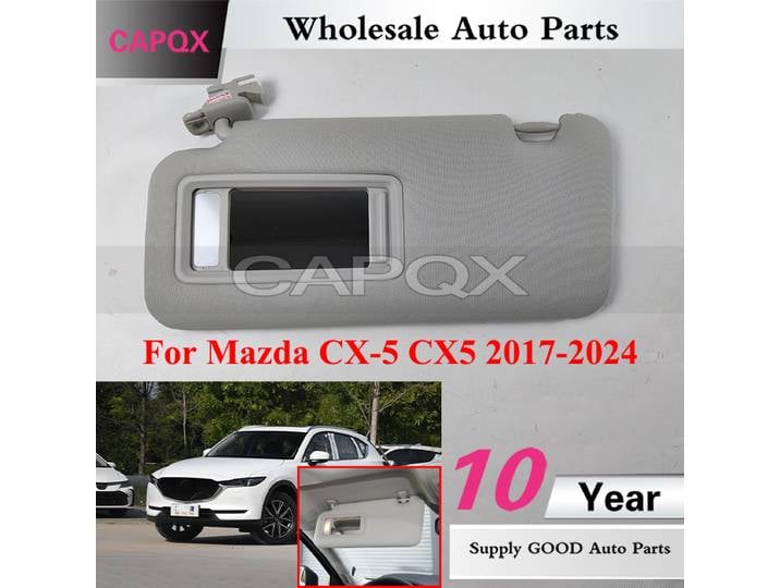 CAPQX Pare-soleil intérieur de voiture 1 pièce pour Mazda CX-5 CX5 2017-2024 Pare-soleil avant Pare-soleil de voiture