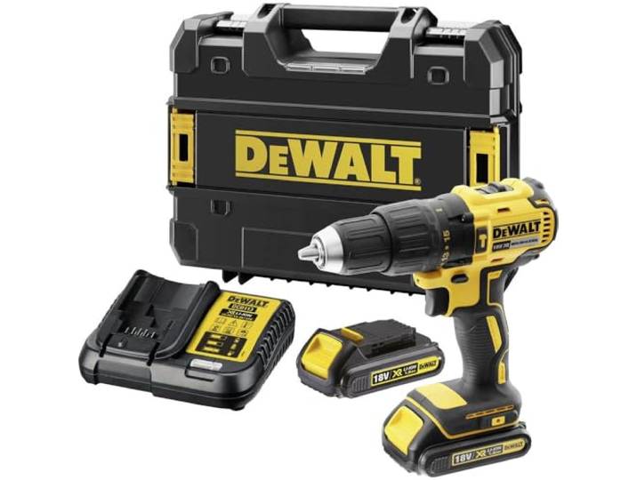 DeWalt DCD778S2T-QW Perceuse Visseuse Percussion 18V XR BL 1\, 5 Ah
