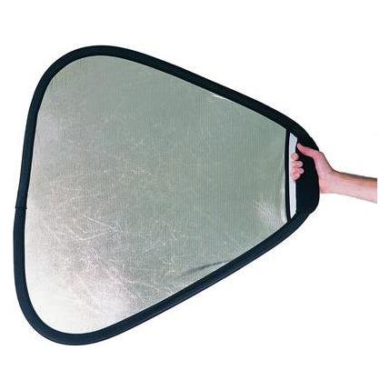 Lastolite LL LR3728 photo studio reflector Triangle Silver (Faltreflektor, Reflektor) (LL LR3728)
