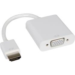 ROLINE HDMI-VGA Adapterkabel, HDMI ST / VGA BU, 0,15 m 12.03.3114