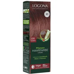 Pflanzen Haarfarbe Creme 220 weinrot 150 ml