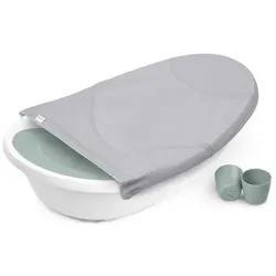 Ingenuity, Babybadewanne, Umbaubare Babybadewanne, extra gross mit weicher Babyhängematte und Sitzstütze, geeignet