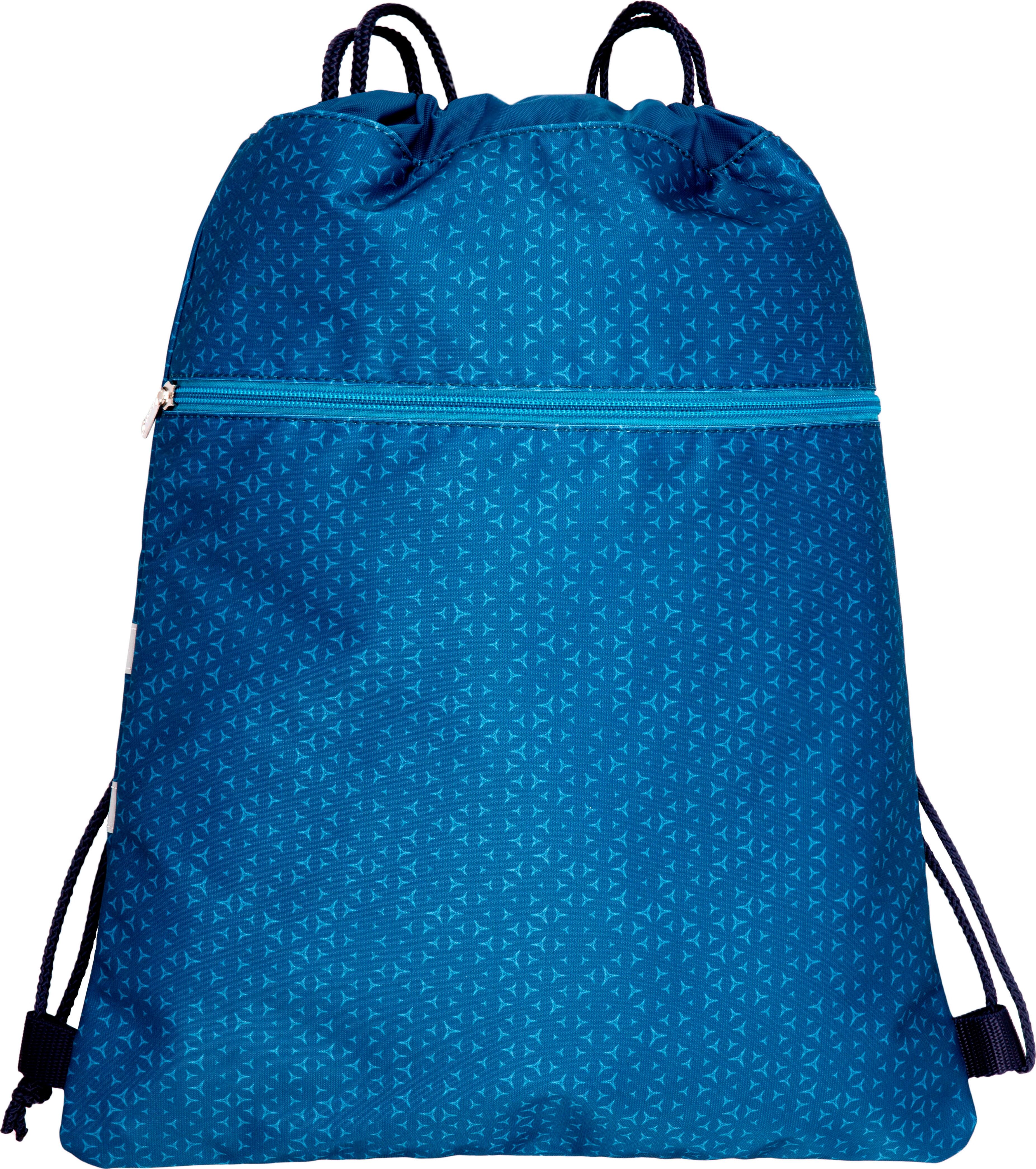 Turnbeutel MCNEILL "Sportschuhbeutel Tetra", Kinder, Gr. B/H/T: 31cm x 41cm, blau (tetra), Polyester, Taschen
