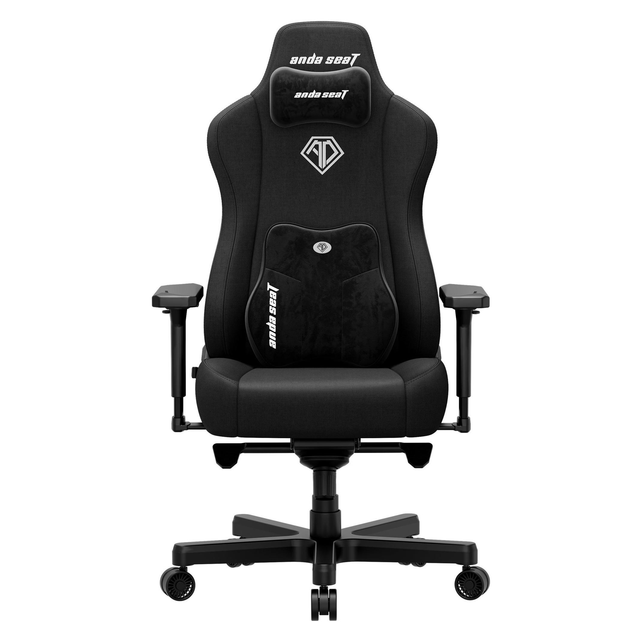 Anda seaT Fotel Fotel gamingowy materiałowy Kaiser 3E XL Black Fabric (AD23YC-XL-09-B-CF-B01)
