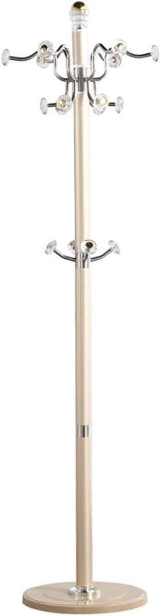 Merkloze metalen vloerstaande kapstok voor kleding, 40 x 188 cm