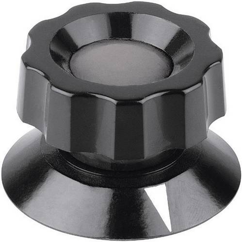 Mentor 475.61 475.61 Drehknopf mit Zeiger Schwarz (Ø x H) 42mm x 28mm 1St.