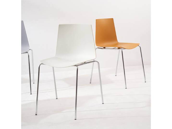 Chaise en plastique créative Simple moderne salle à manger chaise formation salle de conférence bureau réception négociation dossier chaise de loisirs