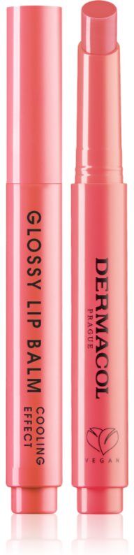 Dermacol Beauty Stick Glossy Lip Balm brillant à lèvres traitant effet rafraîchissant parfums 05 Strawberry 2.2 g