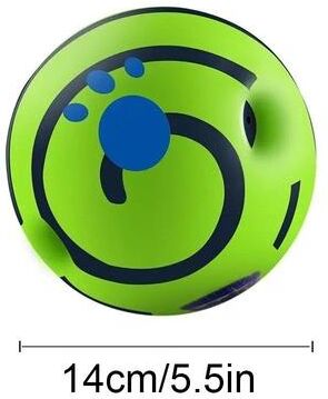 Retailers Go Interactive Dog Toy Wobble Wag Giggle Glow Ball, Attention Grabbing Fun Giggle Sounds 14cm No Box