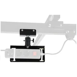 Walimex Steckdosen-Halter für Deckenschienensystem (Weiteres Zubehör), Studioausrüstung Zubehör, Schwarz