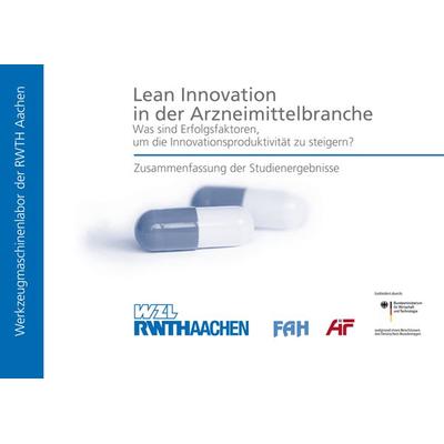 Lean Innovation in der Arzneimittelbranche - Was sind Erfolgsfaktoren, um die Innovationsproduktivität zu steigern?, Taschenbuch von Günther