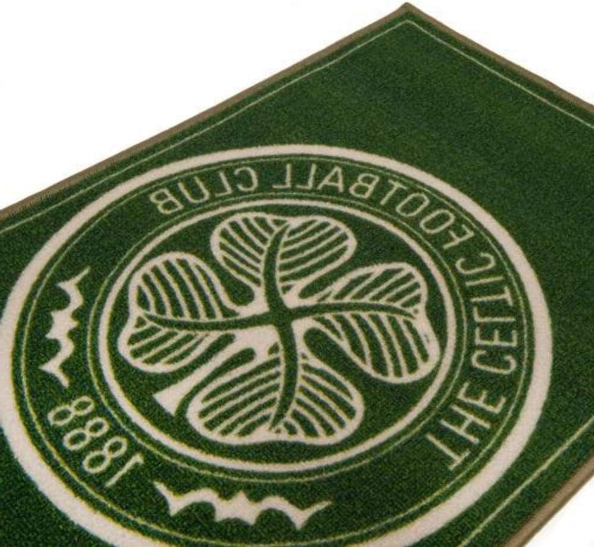 Groen Voetbal Vloerkleed Club Design - 80 x 50 cm