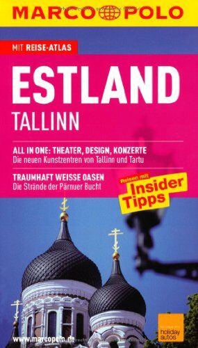 Wolf Gehrmann und Thoralf Plath - MARCO POLO Reiseführer Estland, Tallinn: Reisen mit Insider-Tipps. Die neusten Kunstentren von Tallinn und Viinistu. Traumhaft weiße Oasen der Pärnuer Bucht - Preis vom 17.10.2026 19:25:27 h