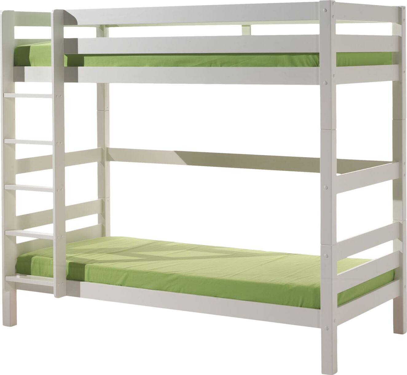 Etagenbett Karolina 210x105x182 Hochbett Massivholz Weiß