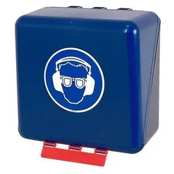 Midibox für Augen- / Gehörschutz, blau - blau