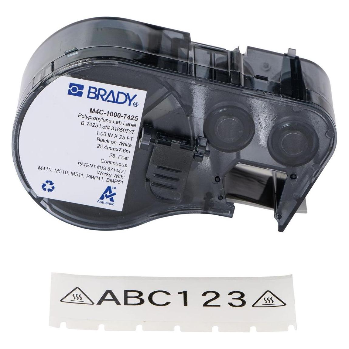 Brady Chemical Resistant Cryogenic (25.40 mm) (M4C-1000-7425)