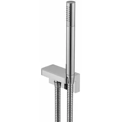 Steinberg Serie 230 Handbrausegarnitur, integrierter Brauseanschlussbogen, chrom, 2301670