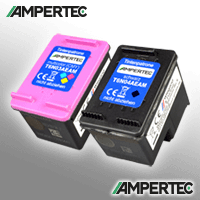 2 Ampertec Tinten ersetzt HP 303XL Doppelpack KCMY 303XL-KIT