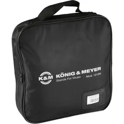 K&M 12199 Tragetasche zu Laptop-Ständer 12190, Instrumententasche + Koffer, Schwarz