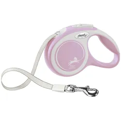 Flexi New Comfort Gurt XS 3m Roll-Leine für Hunde rosa