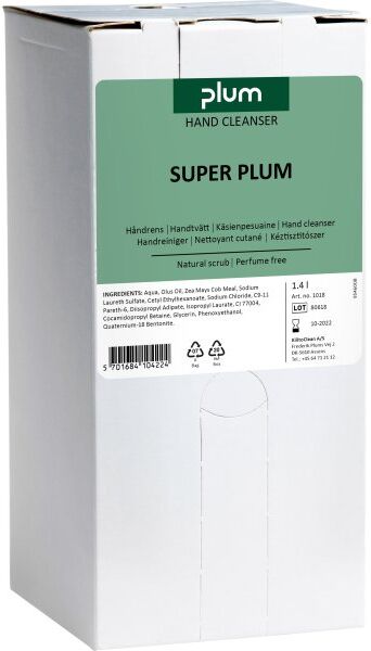Multiplum Super Plum Håndrens, U/parfume, 1,4l