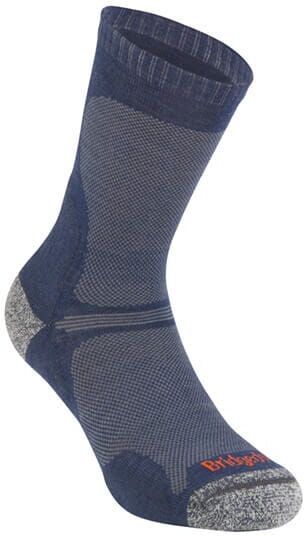 Bridgedale Mens Hike Ultra Light T2 Merino Performance Socks Navy
