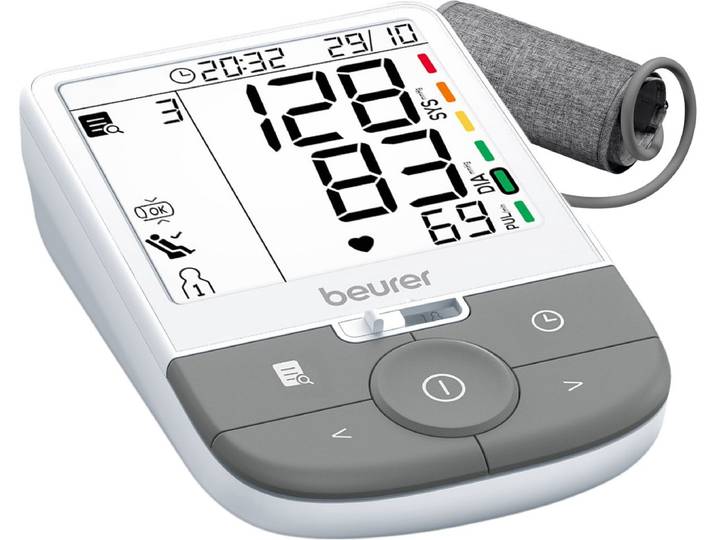 Beurer BM 53 Bloeddrukmeter Bovenarm - Klinisch gevalideerd - Met AFIB (hartritmestoornis) detectie - Aanbevolen door Hartstichting