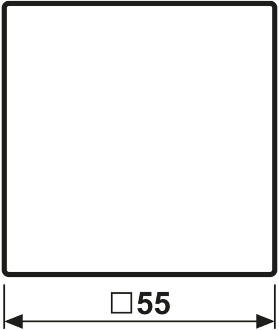 Jung Steuertaste Standard Symbole Pfeile A 1700 P WW (A1700PWW)