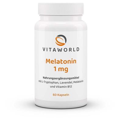 Melatonin Kapseln 1 mg 60 St