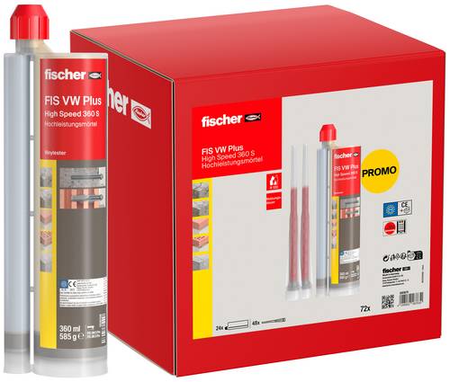 Fischer Injektionsmörtel 580870 24St.