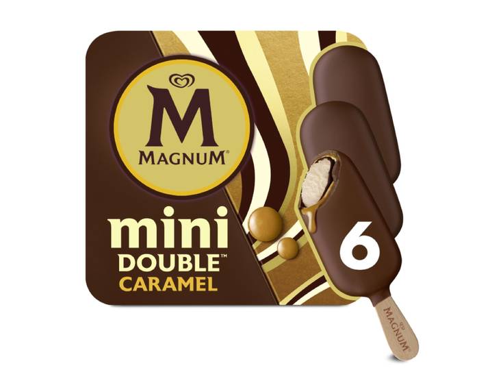 MAGNUM Glace Bâtonnet Mini Deluxe Caramel x6 330g