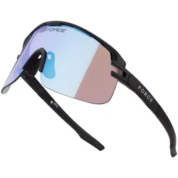 Force Epic Fahrradbrille schwarz/blau photochromatisches Glas