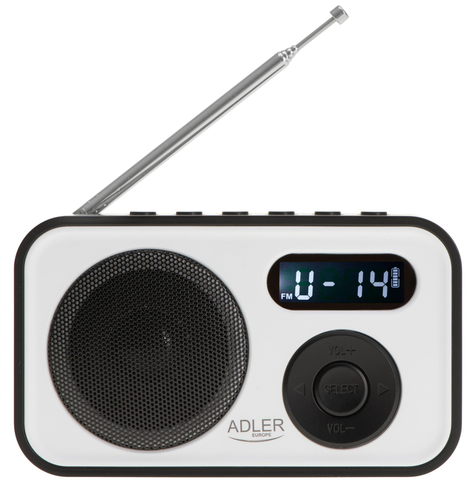 Adler AD 1906 Reisradio met LCD-display, AM/FM, 0,8 W