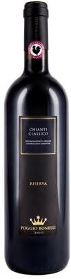 """Poggio Bonelli""" """Poggio Bonelli Chianti Classico Riserva 2016 Red Wine - Italy"""