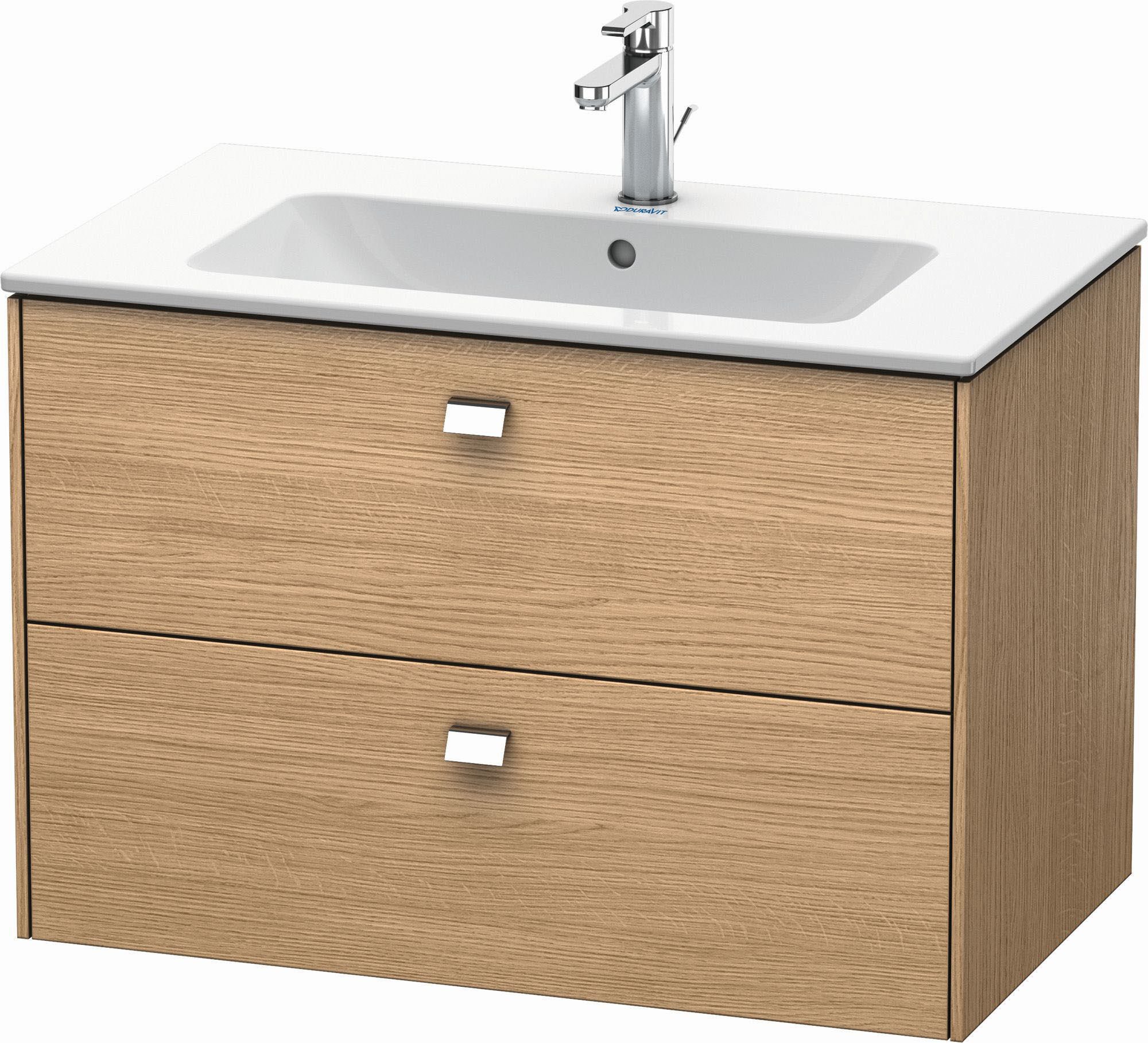 Duravit Brioso BR410201052 820x553, Chêne Européen , 2 Chêne Européen , poignée Chêne Européen