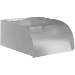 vidaXL Wasserfall mit LEDs 30x34x14 cm Edelstahl 304