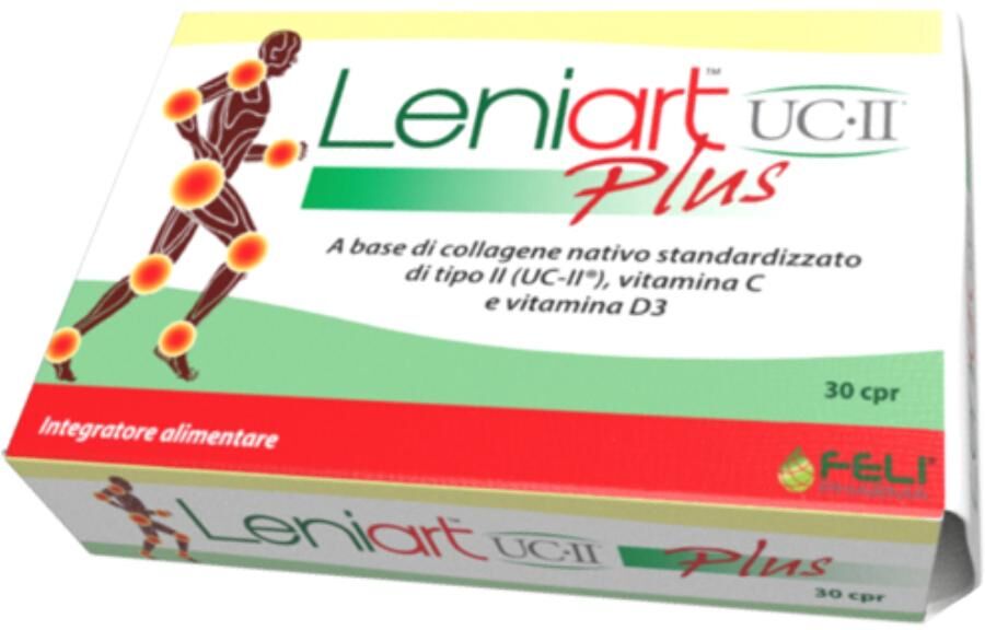 FELI PHARMA Srl LENIART UC-II PLUS 30 COMPRESSE