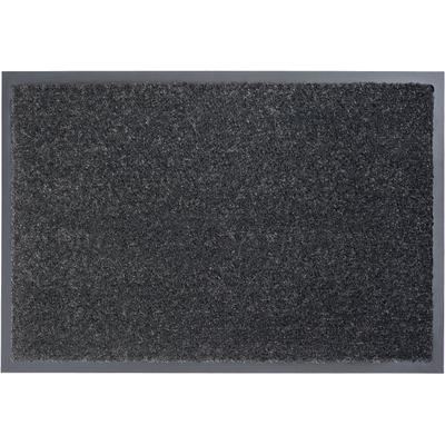 Fußmatte ASTRA "Perle", grau, B:40cm H:9mm L:60cm, Kunstfaser, Teppiche, Fußmatte, Türmatte, Schmutzfangmatte, waschbar, In und Outdoor