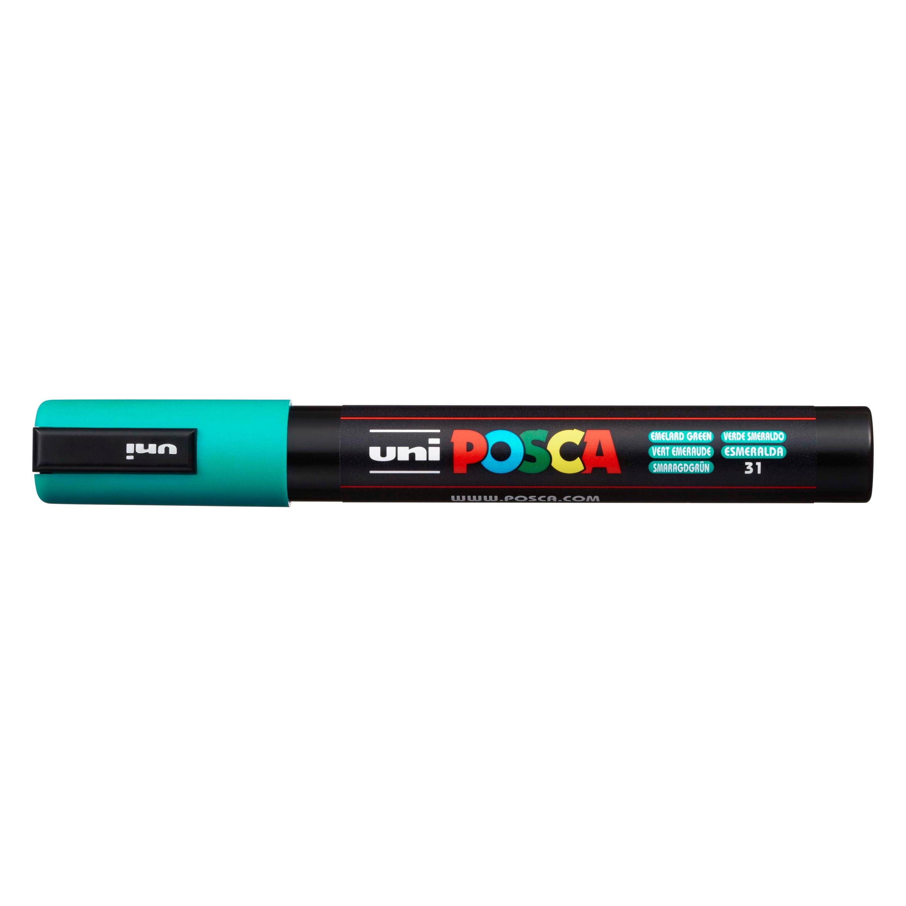 Posca Medium Marker PC-5M (1x) (PC5M SMARAGDGR) Mindestbestellmenge: 6 Stück