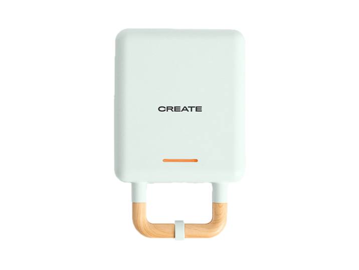CREATE STONE 2in1 Studio Sandwichtoaster Pastellblau