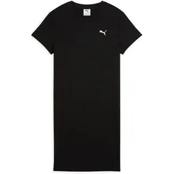 PUMA Damen Kleid ESS ELEVATED Bodycon Rib Dress, Größe XS in Schwarz Schwarz