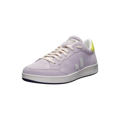 Sneaker ETHLETIC "Jesse", Damen, Gr. 42, lila (misty pink, acid gelb), Obermaterial: 55% Polyurethan, 45% Polyester. Futter: 100% Polyester. Decksohle: 100% Polyester. Sohle: Naturkautschuk, Gummi, Schuhe Sneaker, recyceltes Produkt