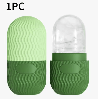 Inspire Picks Silicone Face Ice Roller Reusable Cold Therapy Beauty Tool For Refreshing Skincare green 2