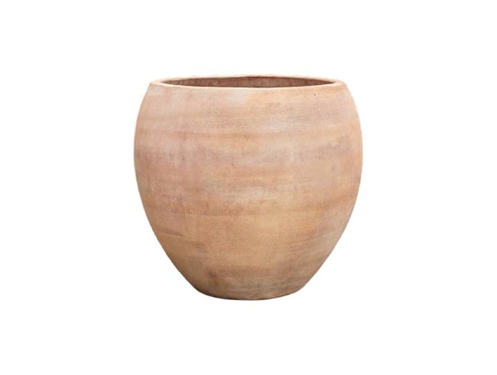 Hochwertiger In- & Outdoor Blumentopf „Moderna Siena“, verschiedene Grössen Keramik Terracotta Baq Design