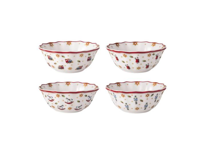 Villeroy & Boch Bol Toy s Delight 4 pièces Blanc-rouge'