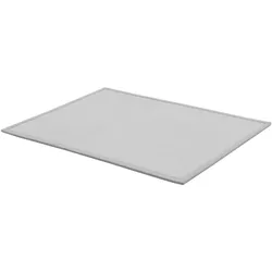 Juskys Krabbelmatte Maila Spielmatte 200x150 cm Yogamatte für Kind, Baby - rutschfest, weich - Grau